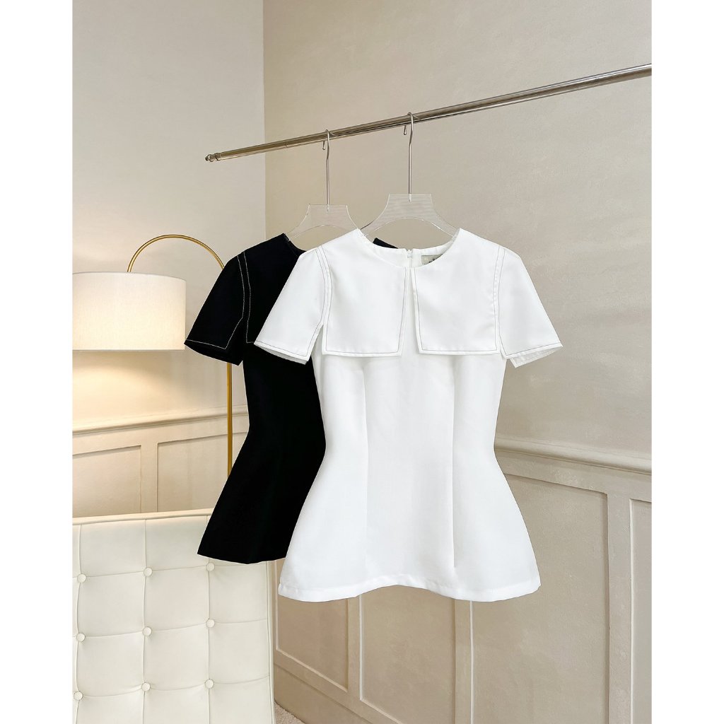 Áo Bigsize Nữ Mập Fashion Áo Kiểu Bigsize Áo Peplum Choàng Vai Hách ...