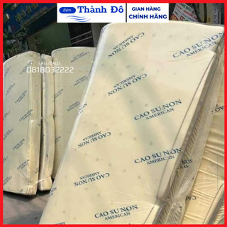 Đệm cao su non American(đệm ép tổng hợp) êm ái, thoáng khí đầy đủ kích thước 1m2,1m5,1m6,1m8