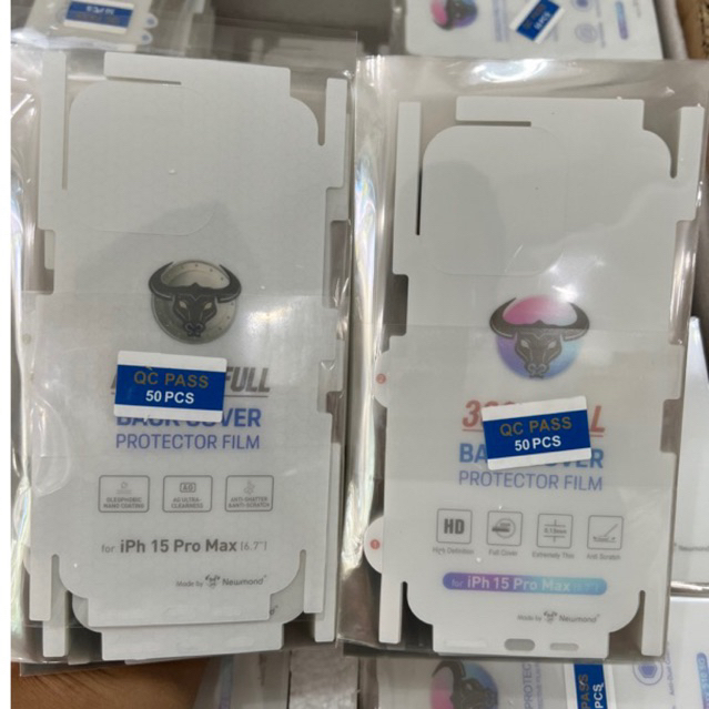 Miếng Dán PPF Nhám AG Mặt Sau Chống Vân Tay dành cho iPhone KiNGBON - MAF01