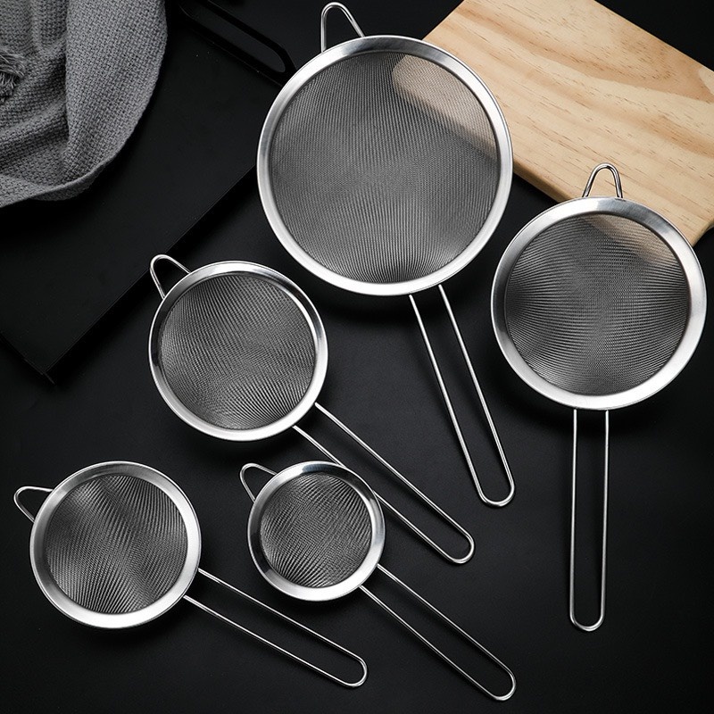 Rây lọc cháo, bột, đồ ăn dặm inox 3 size cho bé | Shopee Việt Nam