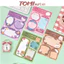 Giấy Note Giấy Ghi Chú TOMI Set Gồm 3 Tập Màu Sắc Dễ Thương 161