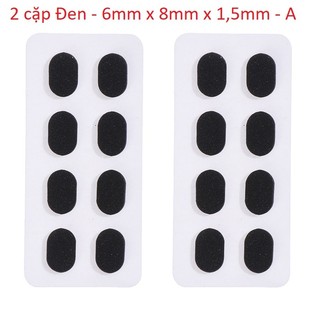 Bộ 2 Cặp Đệm Mũi Gắn Kính Mắt Bằng Xốp Siêu Mềm Chống Rơi