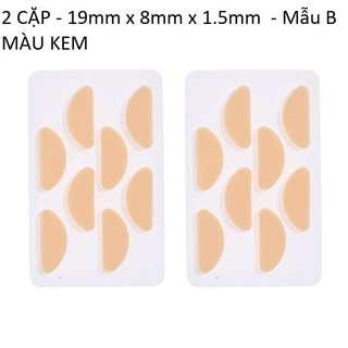 Bộ 2 Cặp Đệm Mũi Gắn Kính Mắt Bằng Xốp Siêu Mềm Chống Rơi