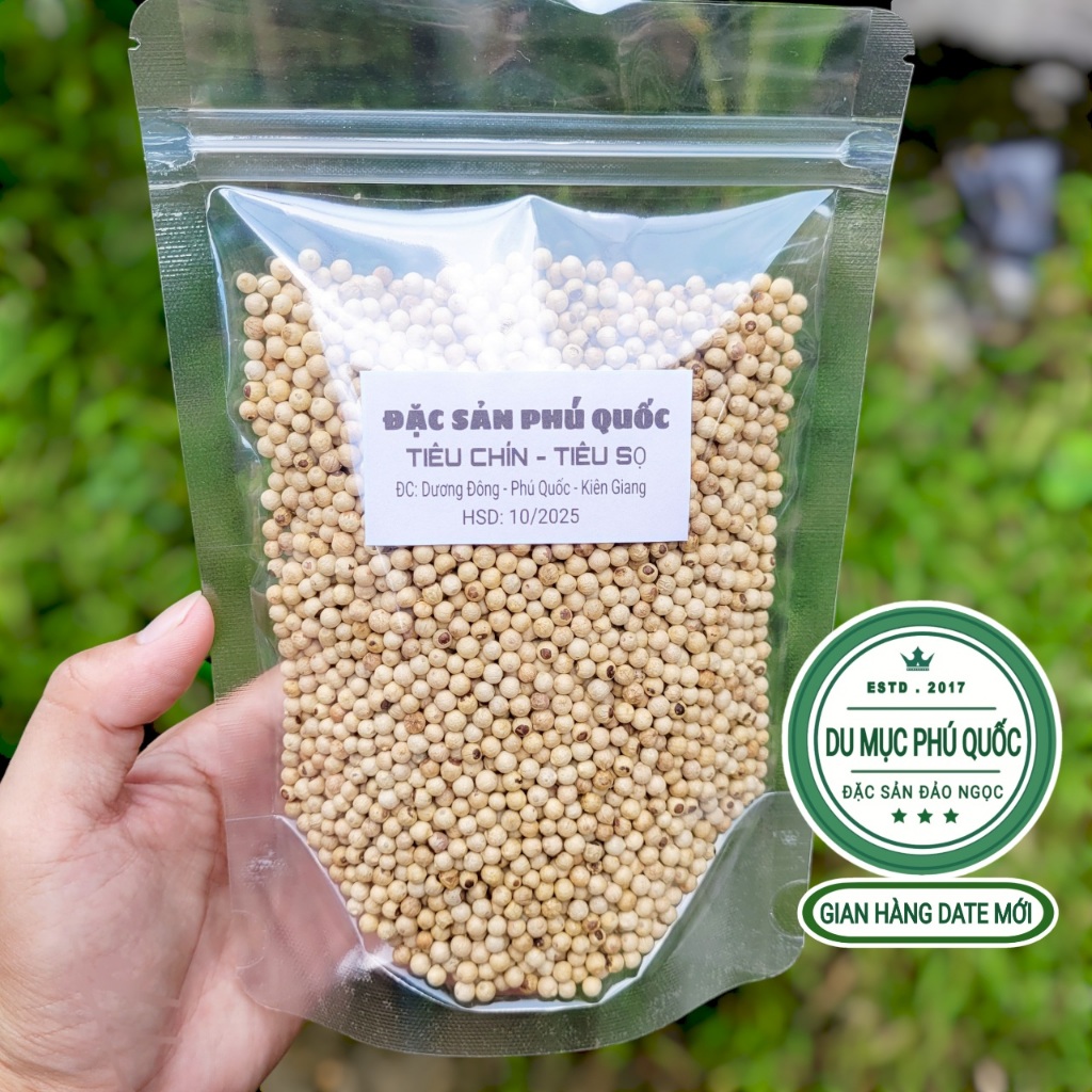 Tiêu Sọ Trắng Phú Quốc (gói 500g) | Shopee Việt Nam