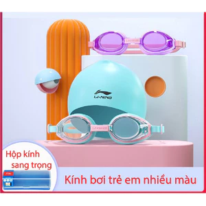 Kính bơi trẻ em Lining, Kappa chính hãng cho bé từ 4 tuổi đến 11 tuổi