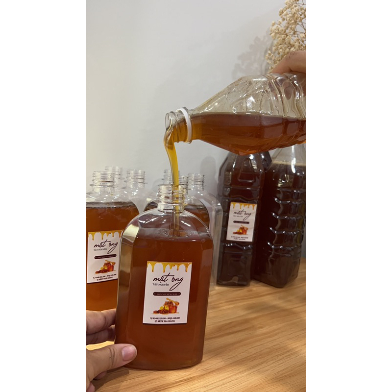 MẬT ONG NUÔI TÂY NGUYÊN -ĐẶC SẢN TÂY NGUYÊN CHAI 500ml