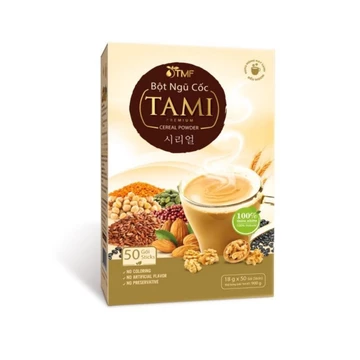 Bột ngũ cốc nảy mầm Tami hộp 900g ít đường bột ngũ cốc dinh dưỡng