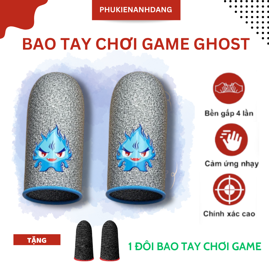 Bao Tay Chơi Game Chống Mồ Hôi Ghost 2022 Găng Tay Chơi Game Cho Điện Thoại