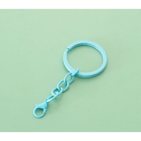 Móc khóa càng cua nhiều màu pastel xinh xắn DIY