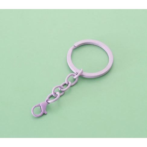 Móc khóa càng cua nhiều màu pastel xinh xắn DIY