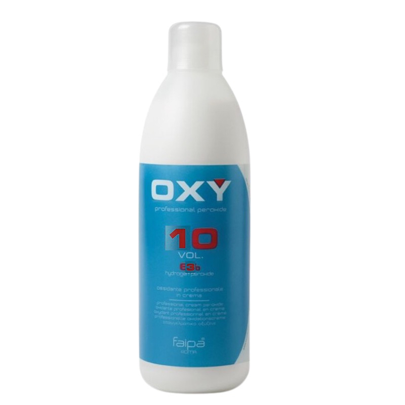 Oxy trợ thuốc nhuộm phủ bạc 3% 10Vol KHÔNG RÁT DA ĐẦU Faipa Italy Oxidant Cream 1000ml