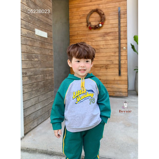 Bộ nỉ Hoodie thu đông cho bé trai (9-23kg) N005