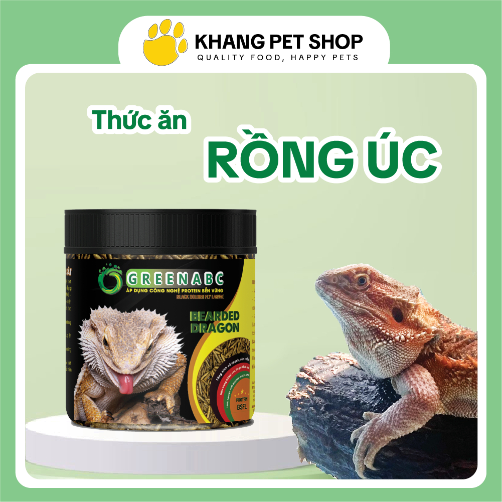 Thức ăn RỒNG ÚC, RỒNG RÂU - Bearded Dragon - hộp 68g - Tiêu hóa tốt ...