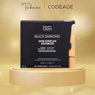 Tinh Chất Vitamin C 15% Chống Oxy Hoá, Trẻ Hóa & Làm Sáng Da MartiDerm Black Diamond Skin Complex Advanced