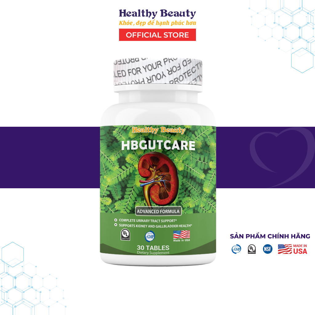 Ảnh Viên uống HB GutCare (30 - 60 viên) hỗ trợ giảm triệu chứng đau khớp 1