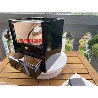 Hộp 2+2 xoay đồng hồ cơ - Watch Winder [ Lên dây cót đồng hồ cơ Automatic ] hàng sẵn có Winder Watch