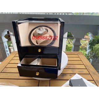 Hộp 2+2 xoay đồng hồ cơ - Watch Winder [ Lên dây cót đồng hồ cơ Automatic ] hàng sẵn có Winder Watch