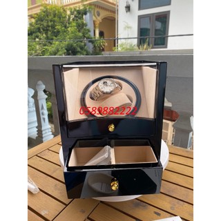 Hộp 2+2 xoay đồng hồ cơ - Watch Winder [ Lên dây cót đồng hồ cơ Automatic ] hàng sẵn có Winder Watch