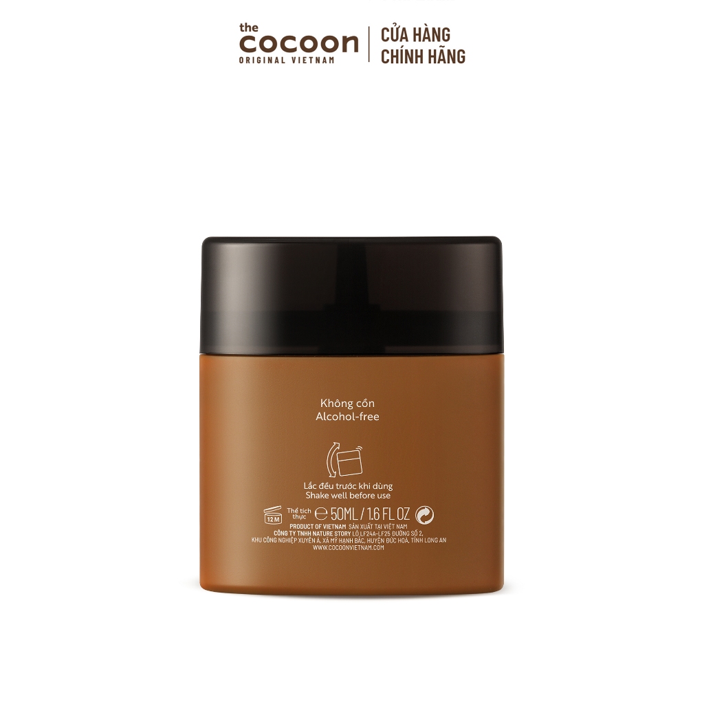 HÀNG TẶNG KHÔNG BÁN - Sữa chống nắng bí đao - Ráo mịn tự nhiên SPF 50+, UVA-PF 62.6 Cocooon 50ml