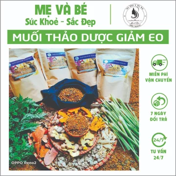 Muối chườm bụng sau sinh, Túi chườm bụng, Túi chườm thảo dược, Đai quấn bụng