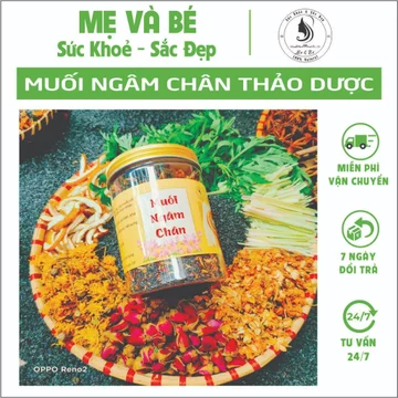 Muối ngâm chân thảo dược ,Thảo dược ngâm chân, Muối ngâm chân