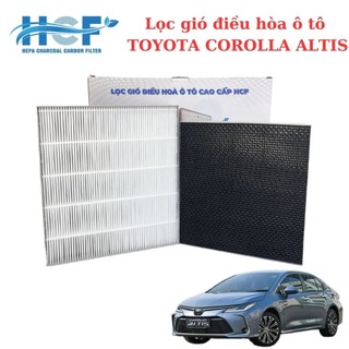Lọc gió điều hòa cao cấp HCF Hàn Quốc cho xe Toyota ALTIS 2009- 2025