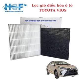 Lọc gió điều hòa cao cấp HCF Hàn Quốc cho xe Toyota VIOS 2010-2025, Toyota WIGO