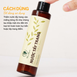 [Xả kho]Nước tẩy trang sữa gạo nha đam, làm sạch và dưỡng trắng da Wonmom 150ml