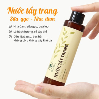 [Xả kho]Nước tẩy trang sữa gạo nha đam, làm sạch và dưỡng trắng da Wonmom 150ml