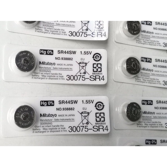 Pin Dùng Cho Thước Cặp, Panme SR44SW 1.55V MITUTOYO | Shopee Việt Nam