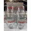 4 LY THUỶ TINH UỐNG NƯỚC IN TRÁI DÂU COCACOLA