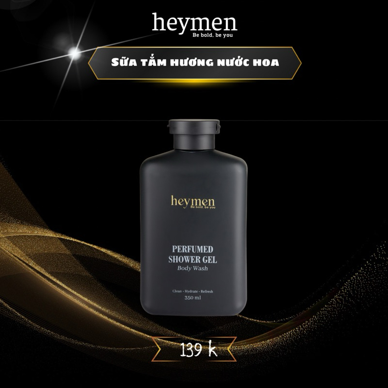 Sữa tắm hương nước hoa cho nam Heymen  350ml