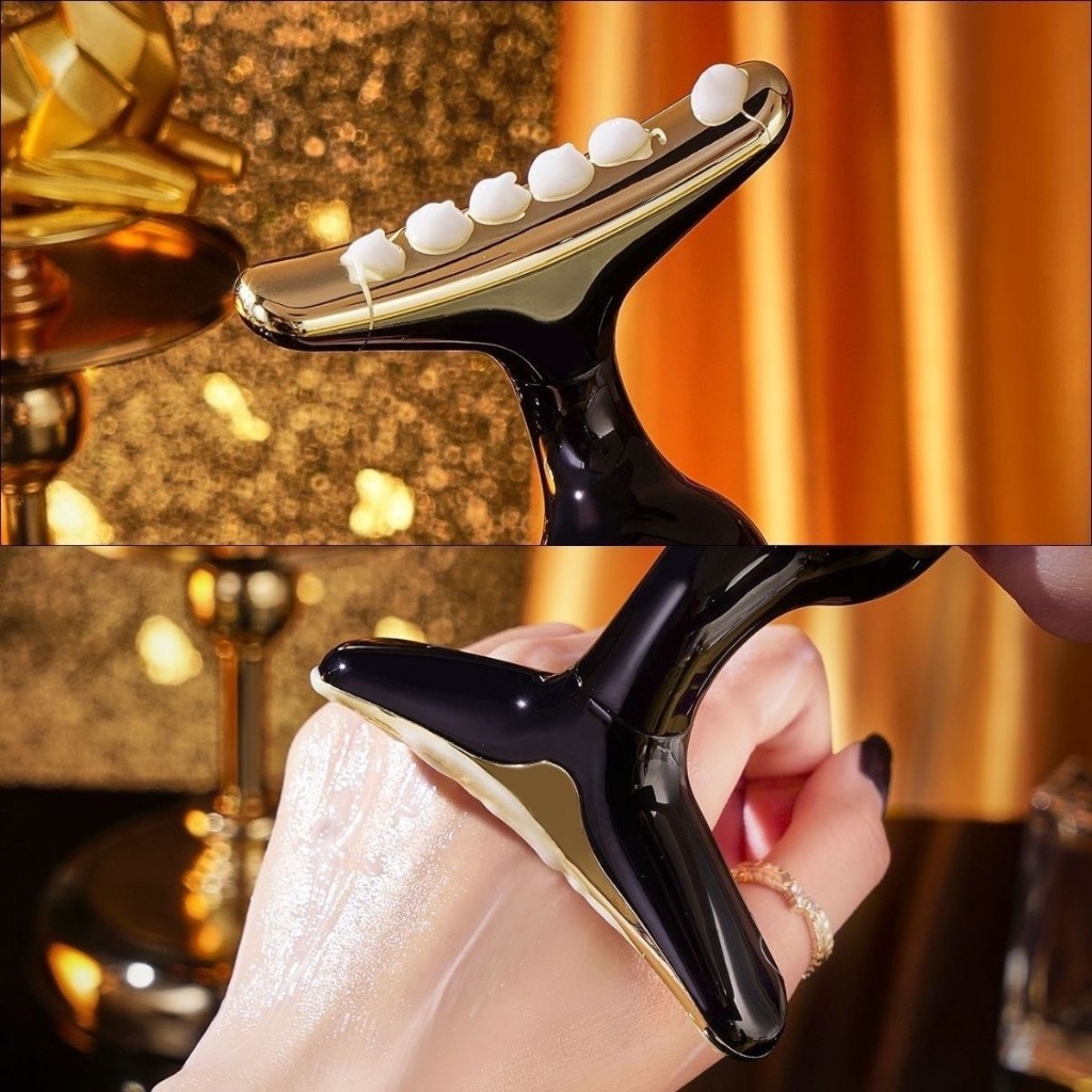 Máy Massage Nâng Cơ Mặt Và Mắt Gồm 3 Đầu Giảm Nếp Nhăn Hàng Cao Cấp MMS01