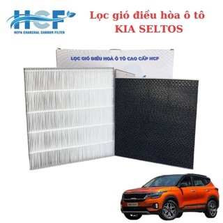 Lọc gió điều hòa cao cấp HCF Hàn Quốc cho xe Kia Seltos 2019 -2023