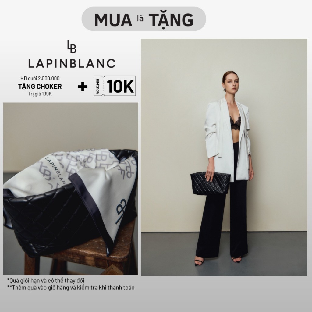 Áo Blazer Charmy Thiết Kế Lapinblanc Lụa Demin, Mượt Mịn, Không Nhăn, Thấm Hút Tốt