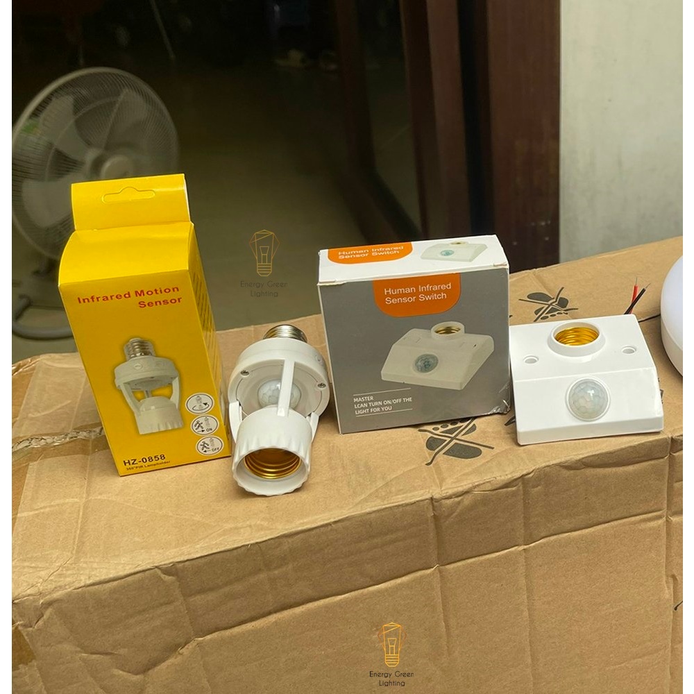 Ảnh Đui Đèn Cảm Biến Chuyển Động Energy Green Lighting CB-S18,CB-S22 - Đui E27 - Cảm Ứng Siêu Nhạy - Dễ Dàng Điều Chỉnh 2