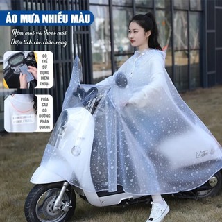 Áo mưa cánh dơi che phủ toàn thân đi xe máy