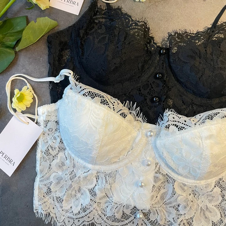 Women's Lace Lightweight Bralette Sexy PERBRA – 3