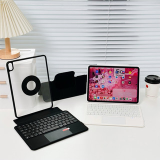 [Premium] Bao da iPad Kèm Bàn Phím Smart Keyboard tháo rời, xoay dọc dành cho Gen 7 8 9, Air 4 5, Pro 11 M1 M2 by Meober