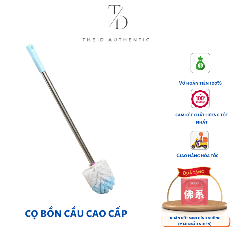 Cây cọ, chà rửa bồn cầu, toilet cán inox cao cấp, Cây cọ, chà rửa bồn ...