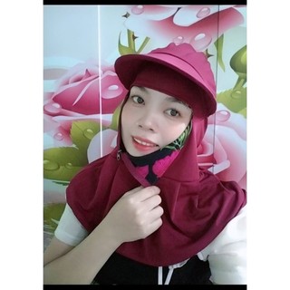 Mũ nón chống nắng _Nón dây kéo bên hông màu trơn CÓ DÂY CỘT hàng 2 lớp chống nắg chống tia UV tia cực tím