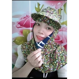 Mũ nón chống nắng _Nón dây kéo bên hông bông CÓ DÂY CỘT hàng 2 lớp chống nắg chống tia UV tia cực tím