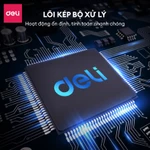 Máy Chấm Công DELI Vân Tay Nhận Diện Gương Mặt Tiếng Việt Màn Hình 2.4" Báo Cáo Excel Bảo Hành 1 Năm — ảnh 3
