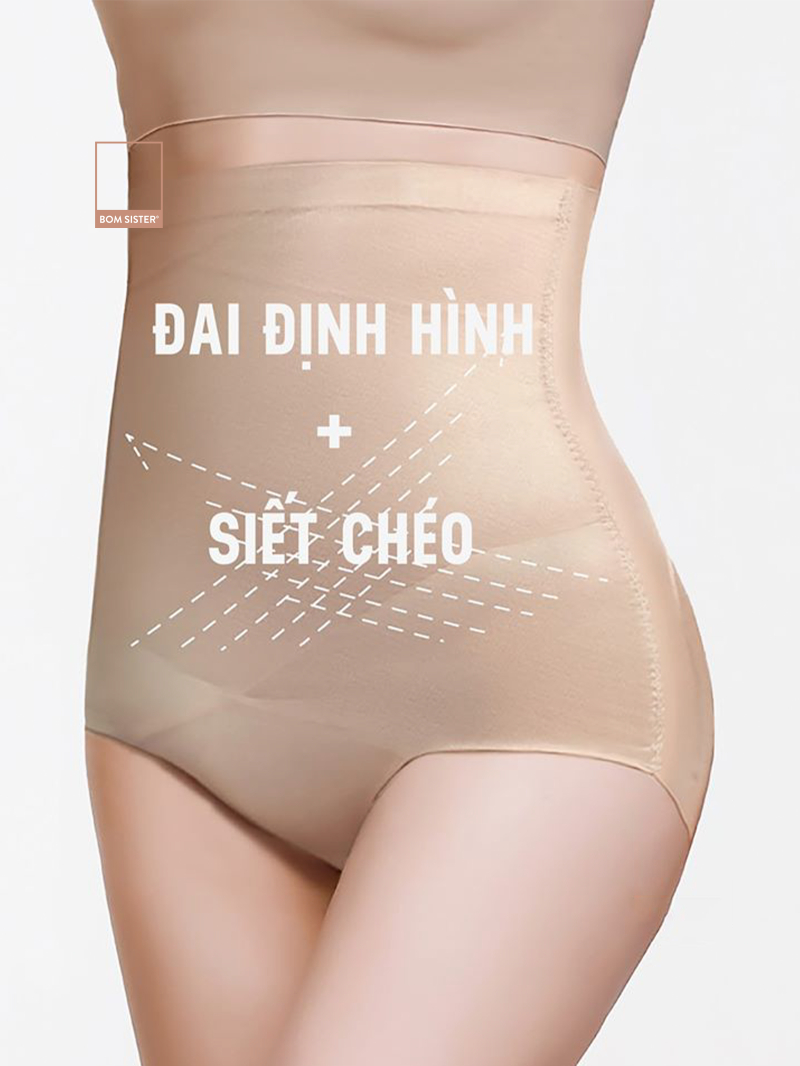Quần Gen Định Hình BOMSISTER MUQG2601 Giảm Eo Nâng Mông Chống Cuộn | Review