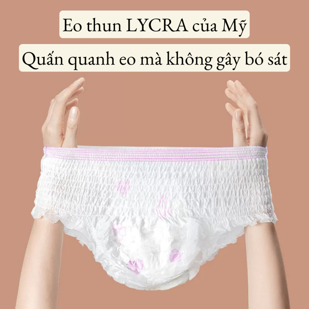 Mua 2 tặng 2 (50 miếng) Băng vệ sinh dạng quần Topsoft chống tràn ban đêm size M/L/XL từ 35-105kg