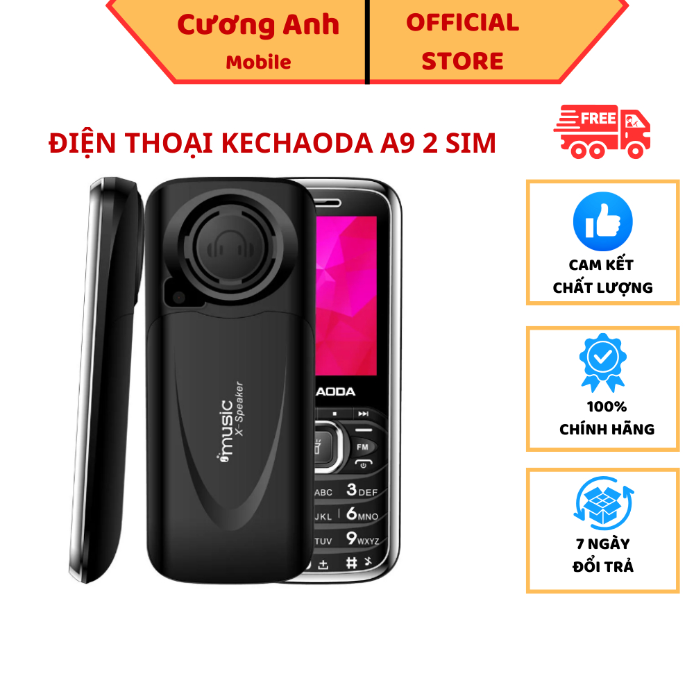 Điện thoại KECHAODA K9 LOA KHỦNG 2 SIM SÓNG KHỎE | Shopee Việt Nam