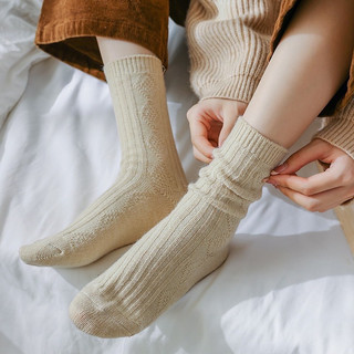 Tất vớ nữ cổ cao kẻ sọc vớ đường phố phong cách  mùa thu đông chất dày M005 🌸free ship🌸