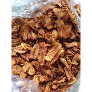 CHUỐI SẤY MỘC KHÔNG ĐƯỜNG GIA LAI( gói 500g)