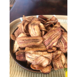 CHUỐI SẤY MỘC KHÔNG ĐƯỜNG GIA LAI( gói 500g)