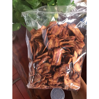 CHUỐI SẤY MỘC KHÔNG ĐƯỜNG GIA LAI( gói 500g)
